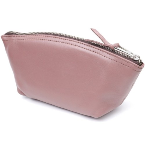 Косметичка Grande Pelle Шкіряна Пудрова (16793)