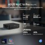 Комп'ютер ASUS NUC 16 Pro RNUC16GDKX76C002 / UltraX7 358H (65W), 32G, EUCord, Kit(L7) (90AR00W2-M001D0)