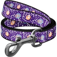 Повідець для собак WAUDOG Nylon "Рік та Морті 2" L-XXL Ш 25 мм (4925-0281)