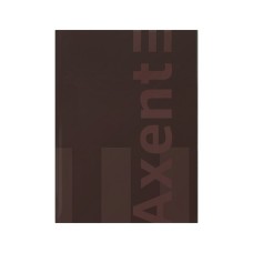 Книга записна Axent A4 One color, 96 аркушів клітинка, бордовий (8426-2-A)