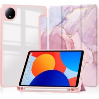 Чохол до планшета BeCover Soft Edge TPU Xiaomi Redmi Pad SE 8.7" Pink Marble (712576)