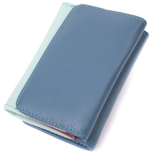 Гаманець ST Leather З натуральної шкіри Різнобарвний (22493)