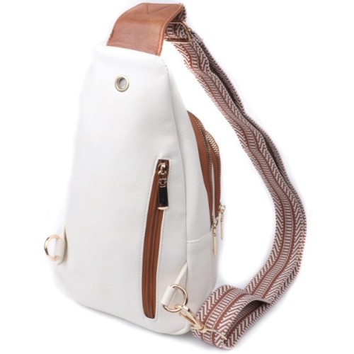 Сумка Vintage З екошкіри Біла (22746)