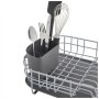 Сушарка для посуду KitchenAid Sinkware 44 x 31 x 16,5 см сірий (KEG197OSGR)