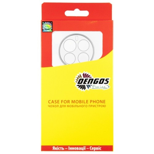 Чохол до мобільного телефона Dengos Realme 12 4G/5G TPU+glass Transparent (DG-KM-173)