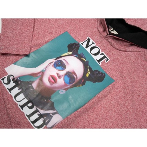 Кофта дитяча RG "NOT STUPID" (3111-140G-red)