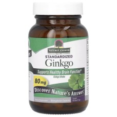Трави Nature's Answer Гінкго Білоба, 80 мг, Standardized Ginkgo, 60 вегетаріанських капсу (NTA-16387) Трави Nature's Answer Гінкго Білоба, 80 мг, Standardized Ginkgo, 60 вегетаріанських капсу (NTA-16387)