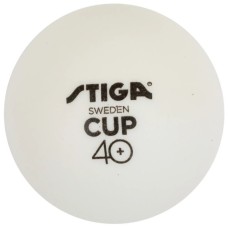 М'ячик для настільного теніса Stiga Cup ABS 12 шт (1110-2510-12) (931161)