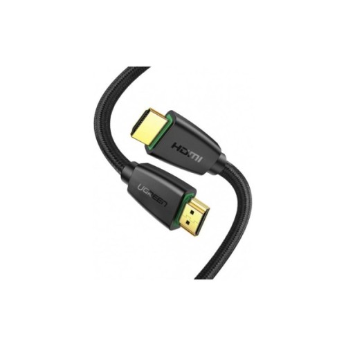 Кабель мультимедійний HDMI M to HDMI M 1.5m nylon braid black Ugreen (40409)