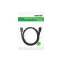 Кабель мультимедійний HDMI M to HDMI M 1.5m nylon braid black Ugreen (40409)