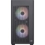 Корпус для ПК AeroCool Hexform-G-BK-v2 Black 600W (ACCX-PV38004.11)
