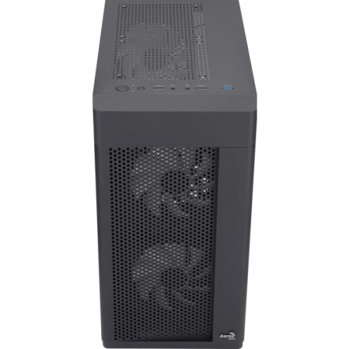 Корпус для ПК AeroCool Hexform-G-BK-v2 Black 600W (ACCX-PV38004.11)