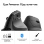 Мишка Keychron M5 Wireless/Bluetooth/USB Black (M5-A23)