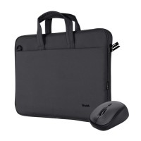 Сумка для ноутбука Trust 16" BOLOGNA Slim Eco + Mouse, Set black (24988)