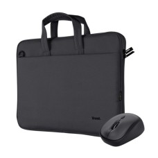 Сумка для ноутбука Trust 16" BOLOGNA Slim Eco + Mouse, Set black (24988)