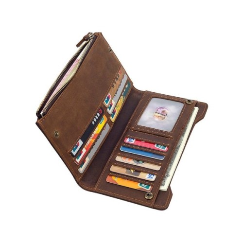 Гаманець Vintage Шкіряний Коричневий (14596)