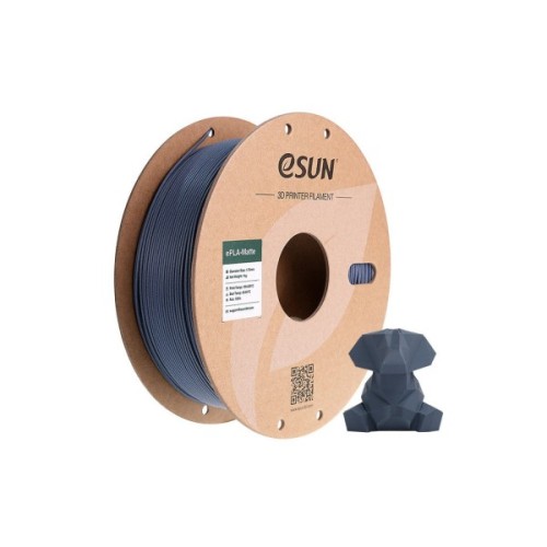 Пластик для 3D-принтера eSUN ePLA-Matte, 1,75мм, 1кг, dark gray (ePLA-Matte-P175DH1)