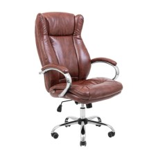 Офісне крісло Richman Сенатор Хром М-2 (Anyfix) Коричневе (IM0000019)