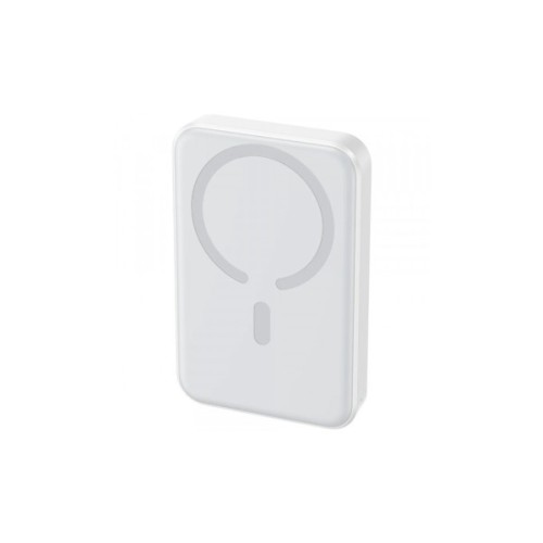 Батарея універсальна JOYROOM Magnetic Wireless 10000mAh 20W PD, QC, USB-C In/Out White (JR-W020 / 6941237119698)