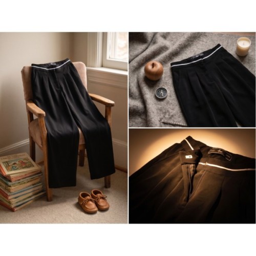Штани дитячі A-Yugi палаццо (9396-158G-black)