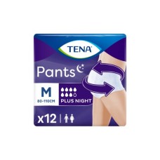 Підгузки для дорослих Tena Pants Plus Night труси нічні Розмір Medium 12 шт (7322540839913_7310361167124)