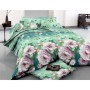 Постільна білизна MirSon Сатин 22-1286-1 Wonderful flowers 160х220 (2200004109879)