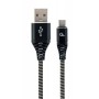 Дата кабель USB 2.0 AM to USB-C 2.0m Cablexpert (CC-USB2B-AMCM-2M-BW)