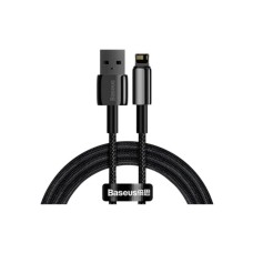 Дата кабель USB 2.0 AM to Lightning 1.0m 2.4A black Baseus (CALWJ-01)