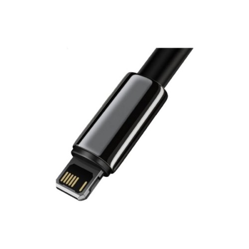 Дата кабель USB 2.0 AM to Lightning 1.0m 2.4A black Baseus (CALWJ-01)