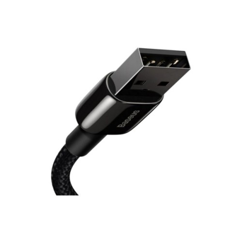Дата кабель USB 2.0 AM to Lightning 1.0m 2.4A black Baseus (CALWJ-01)