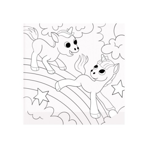 Книга Нові водяні розмальовки. Єдинороги Ранок (9789667502133)