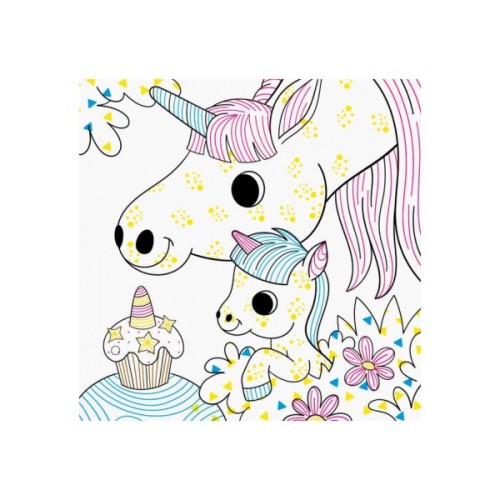 Книга Нові водяні розмальовки. Єдинороги Ранок (9789667502133)