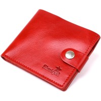 Портмоне Shvigel Шкіряне Червоне (16440)