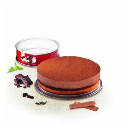 Форма для випікання Tefal DeliBake, кругла, знімне дно, 27см червоний (J1641474)