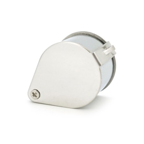 Лупа Voltronic ручна TRIPLET 10X-21mm, складана (брелок), метал-скло, пластикова коробка. 60 * 24 * 18mm. (1152/TR10X-21)