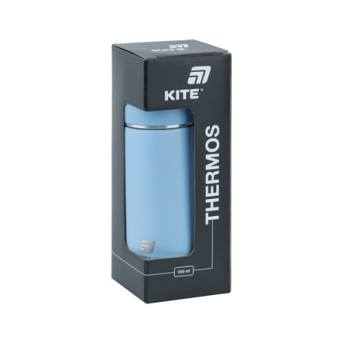 Термос Kite 350 мл блакитний (K25-1223-2)