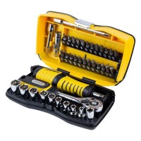 Набір інструментів Sigma насадок торцевих та біт 1/4" 39шт CrV (6003571)