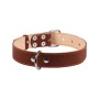 Нашийник для тварин Collar подвійний Ш 35 мм Д 48-63 см коричневий (02796)