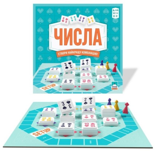 Настільна гра Бельвіль Asmodee Числа (BZZSET0101UA)