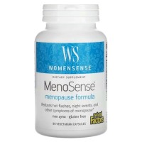 Вітамінно-мінеральний комплекс Natural Factors Підтримка при менопаузі, WomenSense, MenoSense, Menopause Formula, 90 веге (NFS-04950)