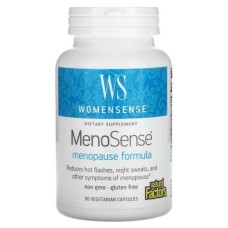Вітамінно-мінеральний комплекс Natural Factors Підтримка при менопаузі, WomenSense, MenoSense, Menopause Formula, 90 веге (NFS-04950)