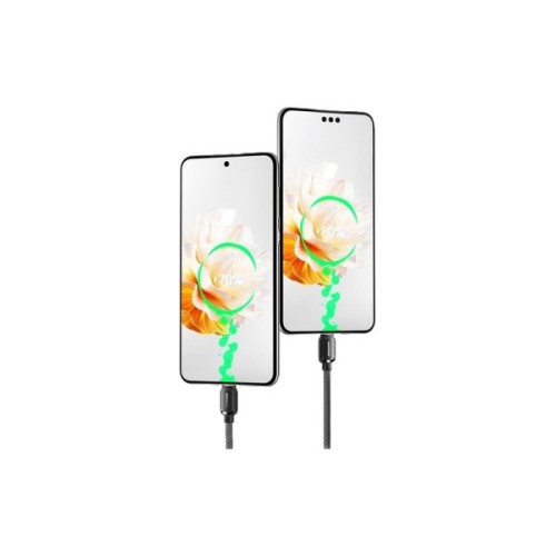 Дата кабель USB 2.0 AM to USB-C 1.0m 7A black Essager (EXCT-TD01-P)