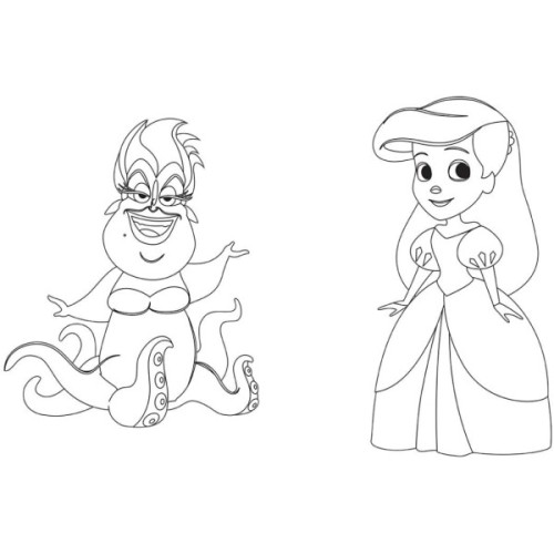 Книга Disney Маля. Гра з кольором. Русалонька Ранок (9789667503901)