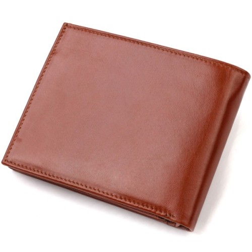 Гаманець Canpellini З натуральної шкіри Коричневий (21862)