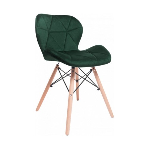 Кухонний стілець GT Racer X-D27 Velvet Dark Green