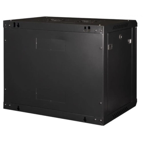 Шафа настінна Hypernet 12U 19" 600x450 ProLine (PL-WMNC-12U-BLACK)