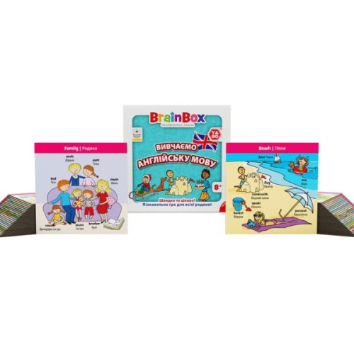 Настільна гра YaGo пізнавальна Вивчаємо англійську мову (BZZBRLLE01UA)