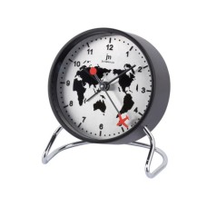 Настільний годинник Lowell будильник, метал (JA7098S)