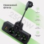 Мережевий фільтр живлення XoKo XK-SPW-3-2-1-BK
