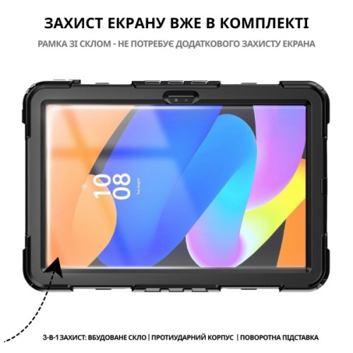 Чохол до планшета BeCover FortTab Lenovo Tab TB-311FU 10.1" Black (715642)